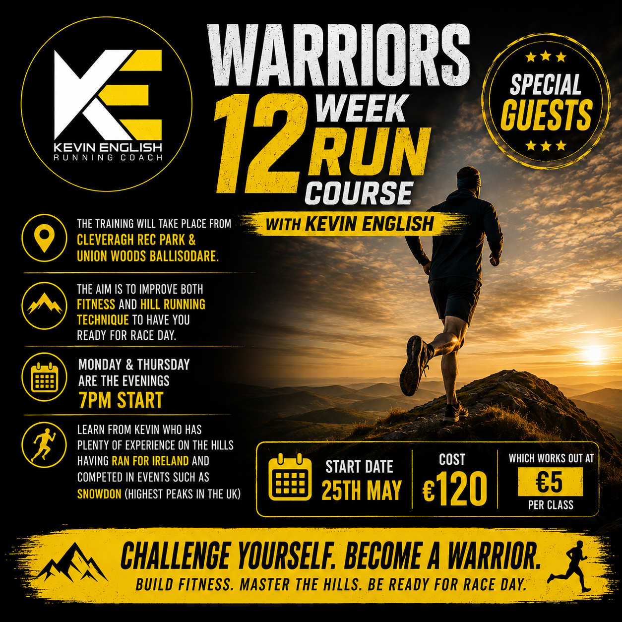 Warriors run course